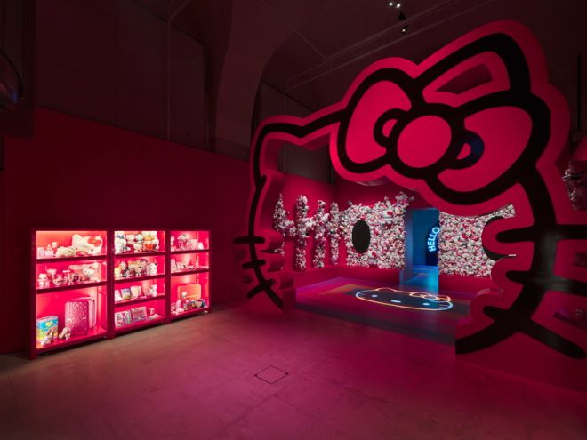 Installation views of Cute at Somerset House